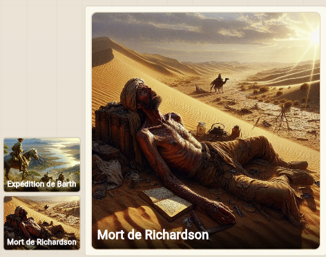 Illustration des évènements