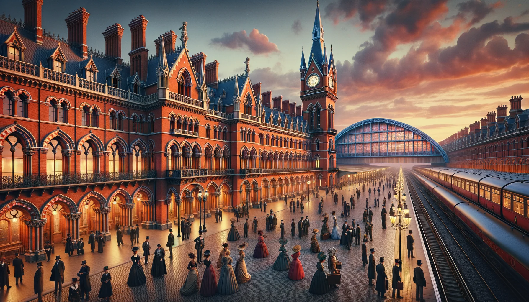 Une image photoréaliste d'un des grands monuments érigés à cette époque