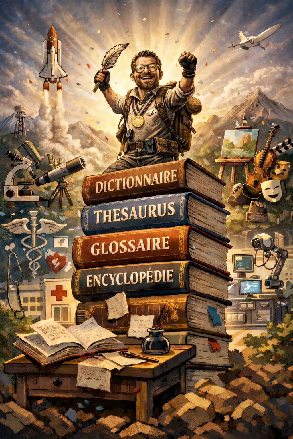 Écran de victoire du jeu Lexatomy